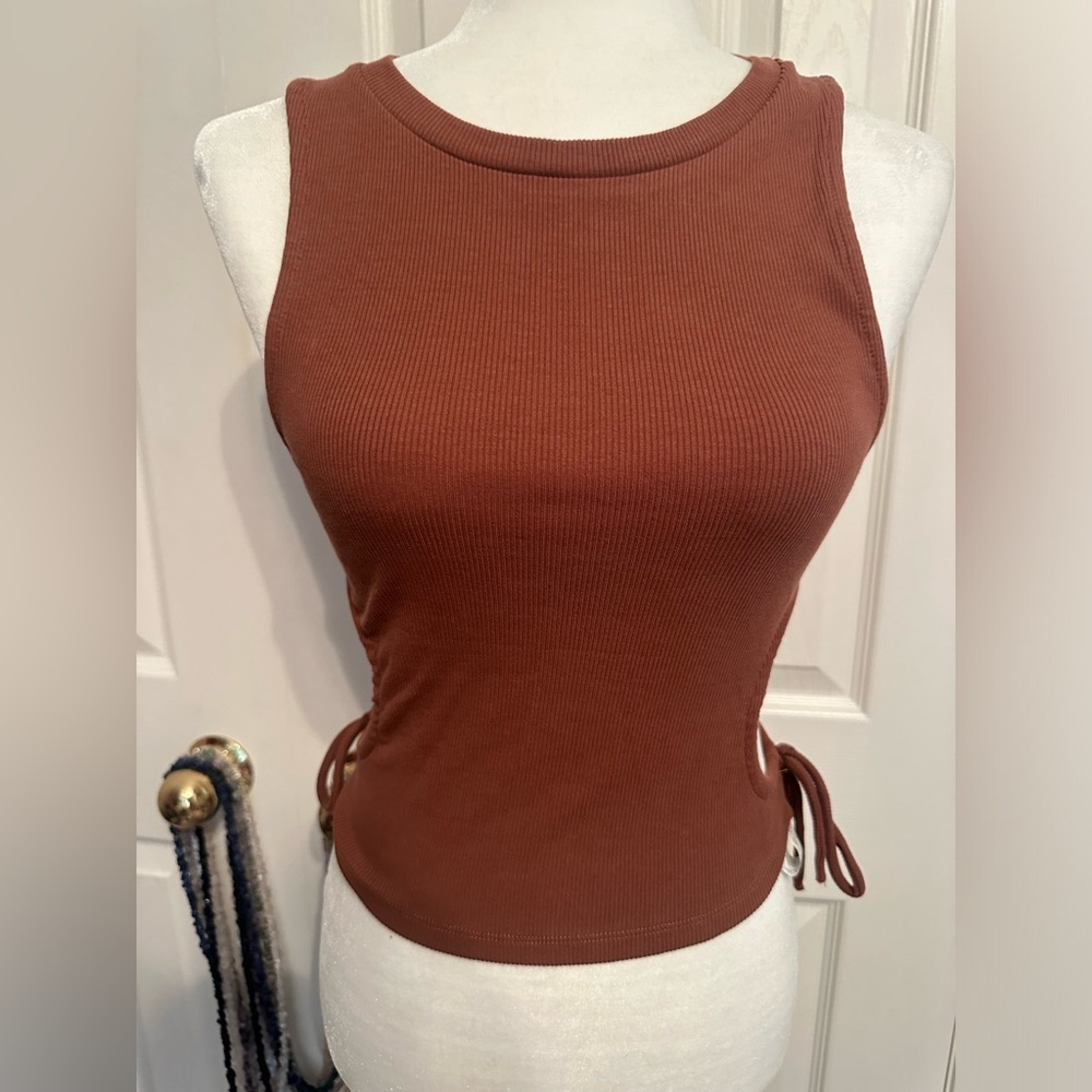 Zara brown top